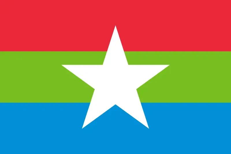 Flag of the rakanese constructed language