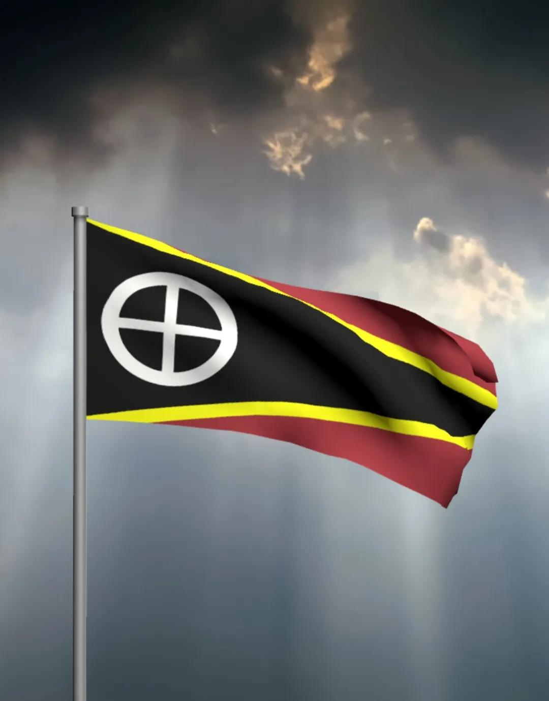 Flag of the Baltwiks constructed language
