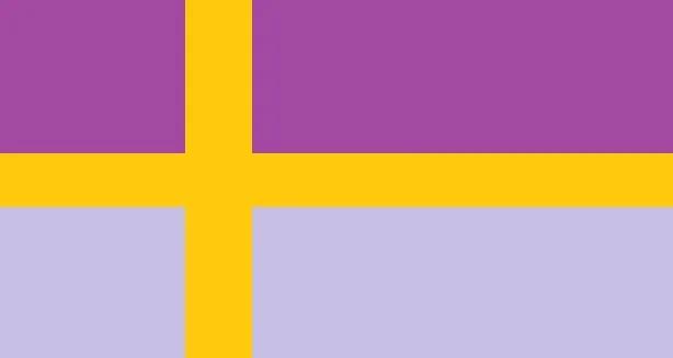 Flag of the Basa Anoyenam constructed language