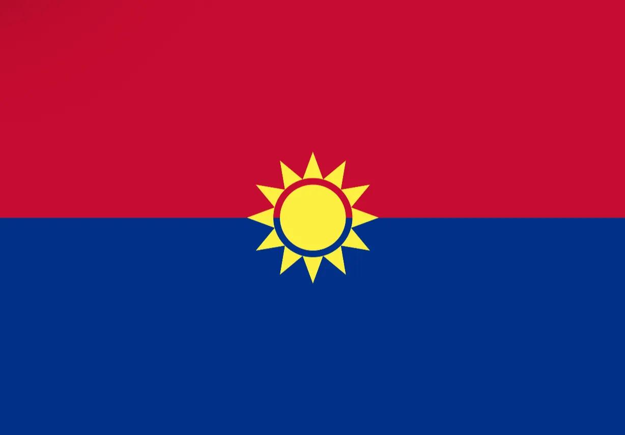 Flag of the Beshain (Bé Qǐ Yen) constructed language