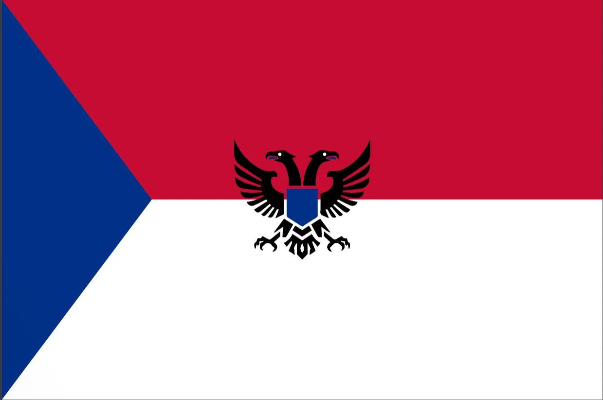Flag of the Retrosakya constructed language