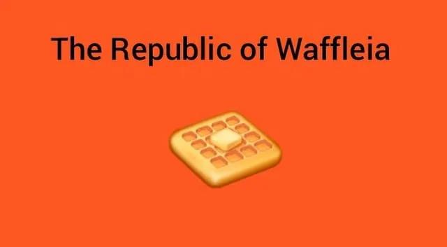 Flag of the Waffleian constructed language