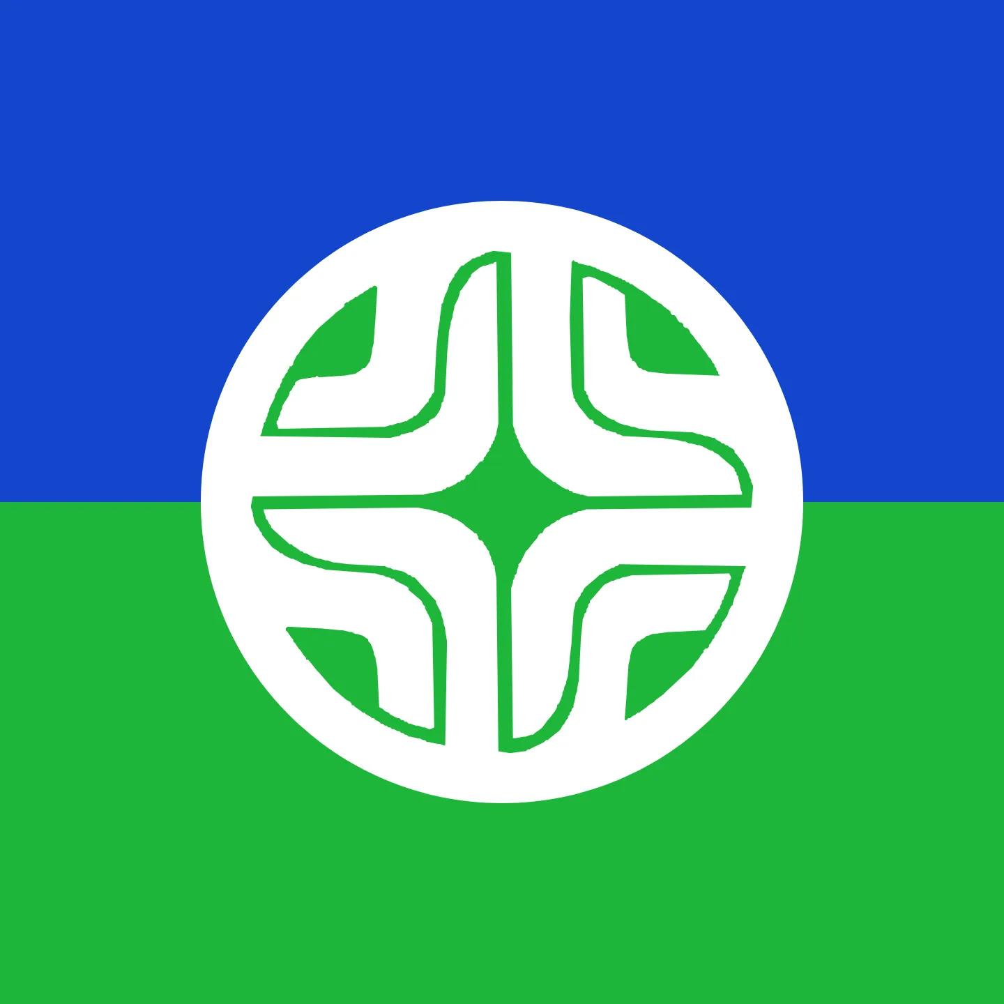 Flag of the A'ana constructed language
