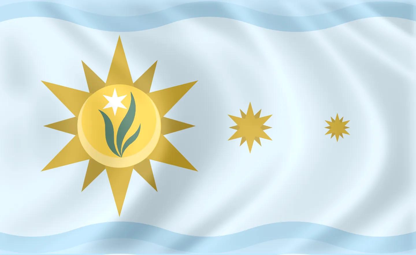Flag of the Lòa Lòa constructed language