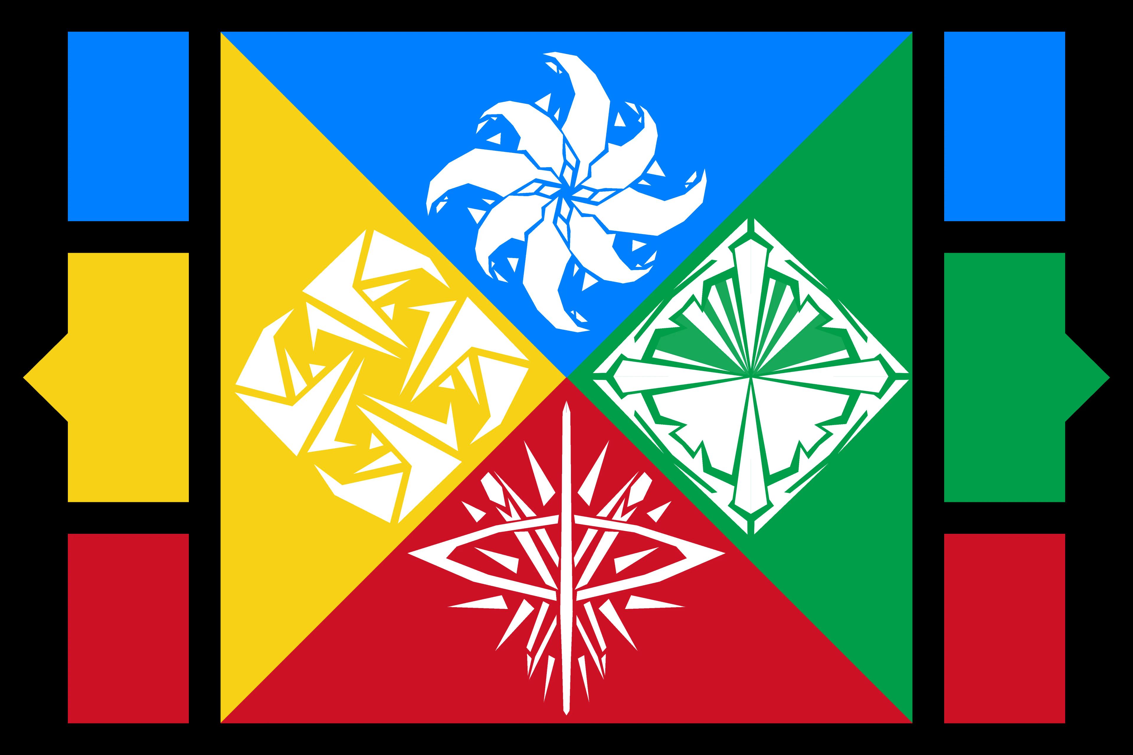 Flag of the Azination constructed language