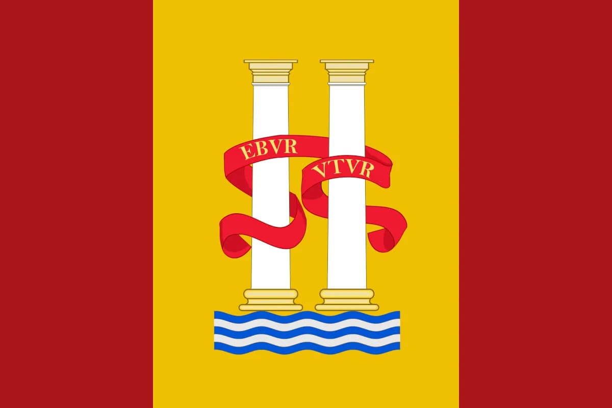 Flag of the Hiberio constructed language