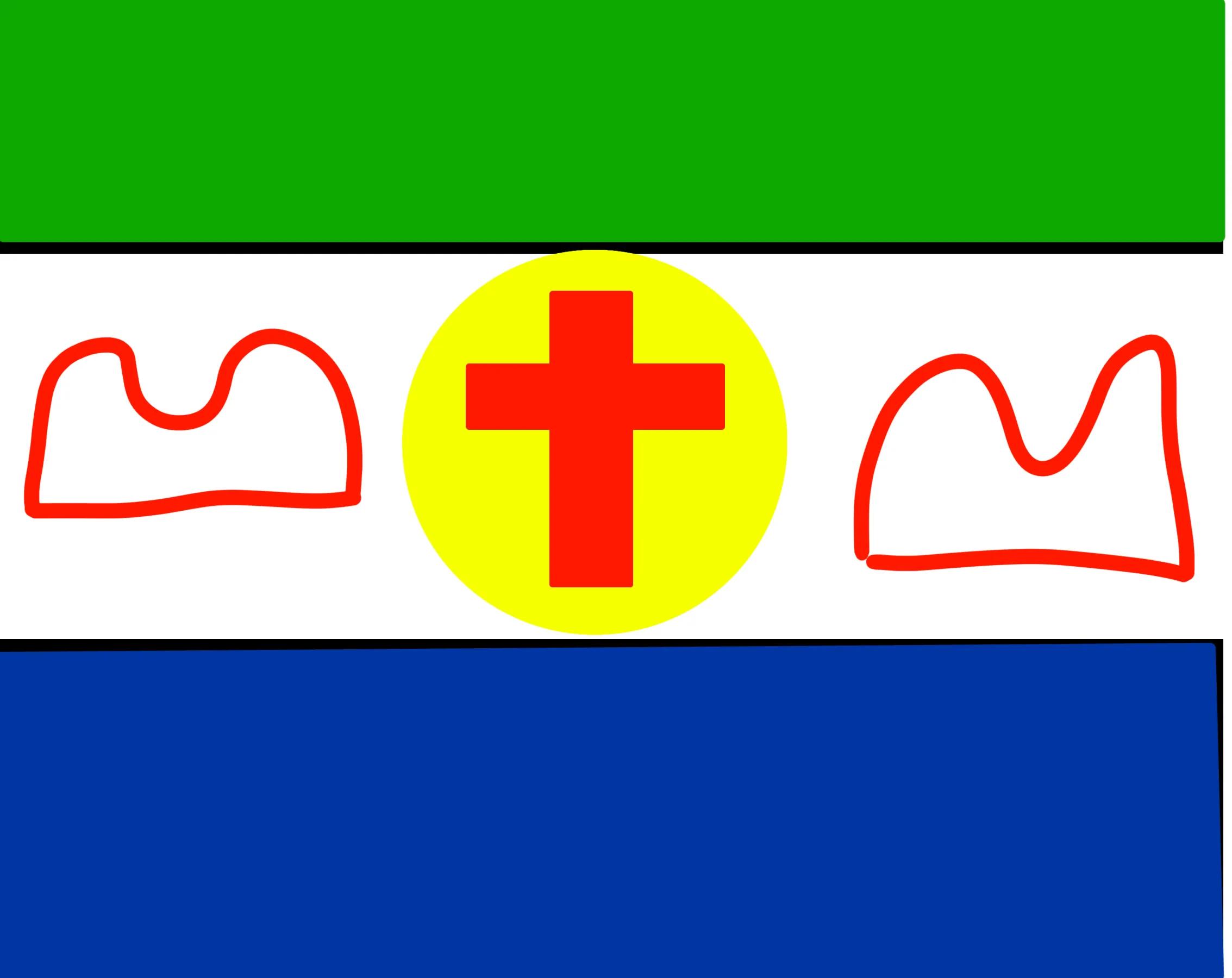 Flag of the Simple regtrean constructed language