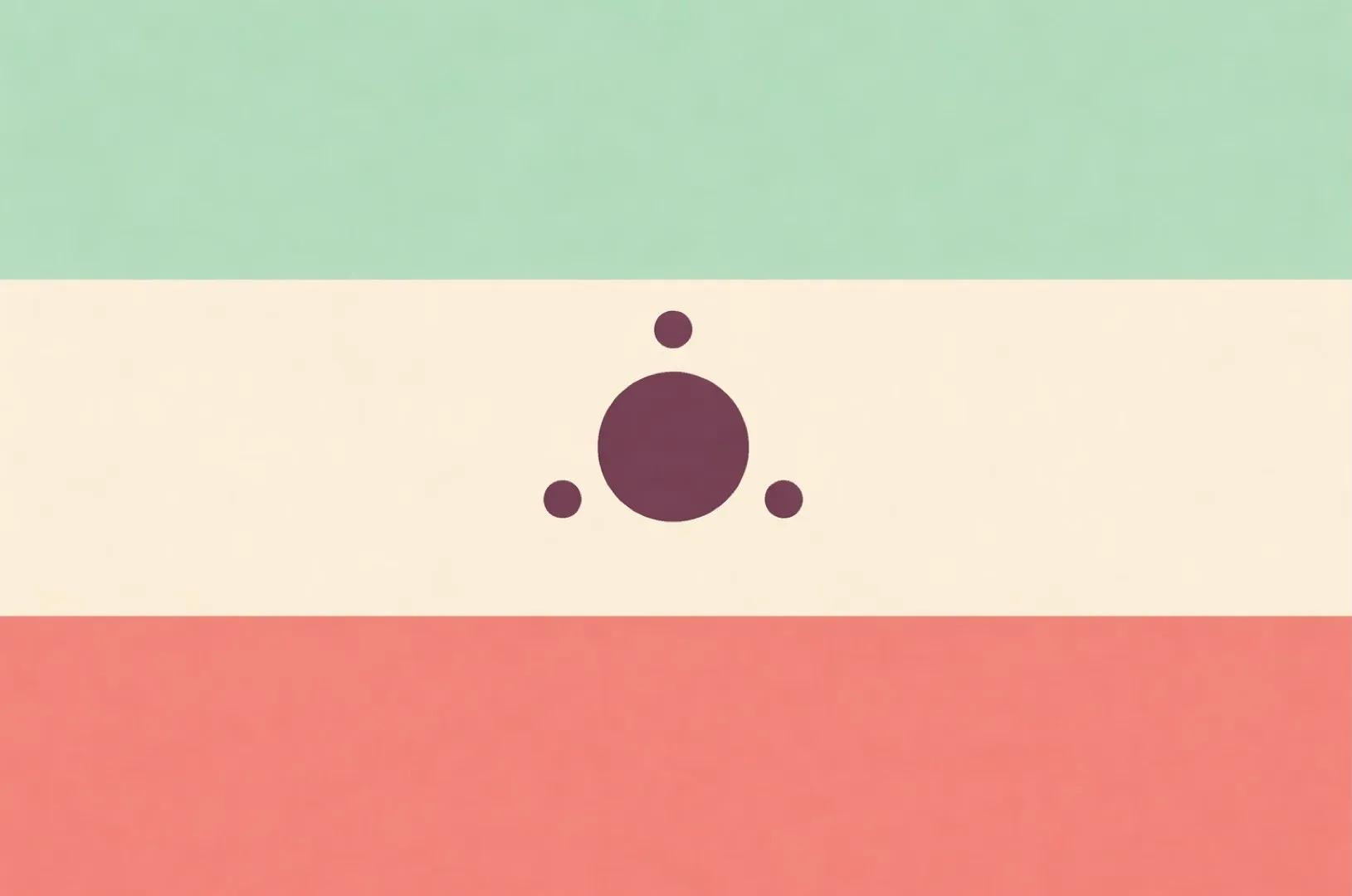 Flag of the Mimini constructed language